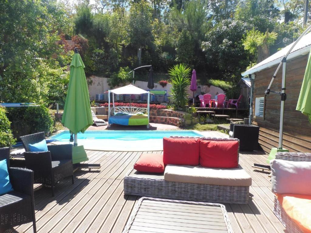Les Bungalows De La Kazouale Saint-Leu Exteriör bild